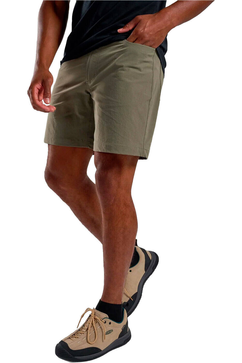 Montane pantalón corto montaña hombre GENOA LITE SHORTS vista frontal