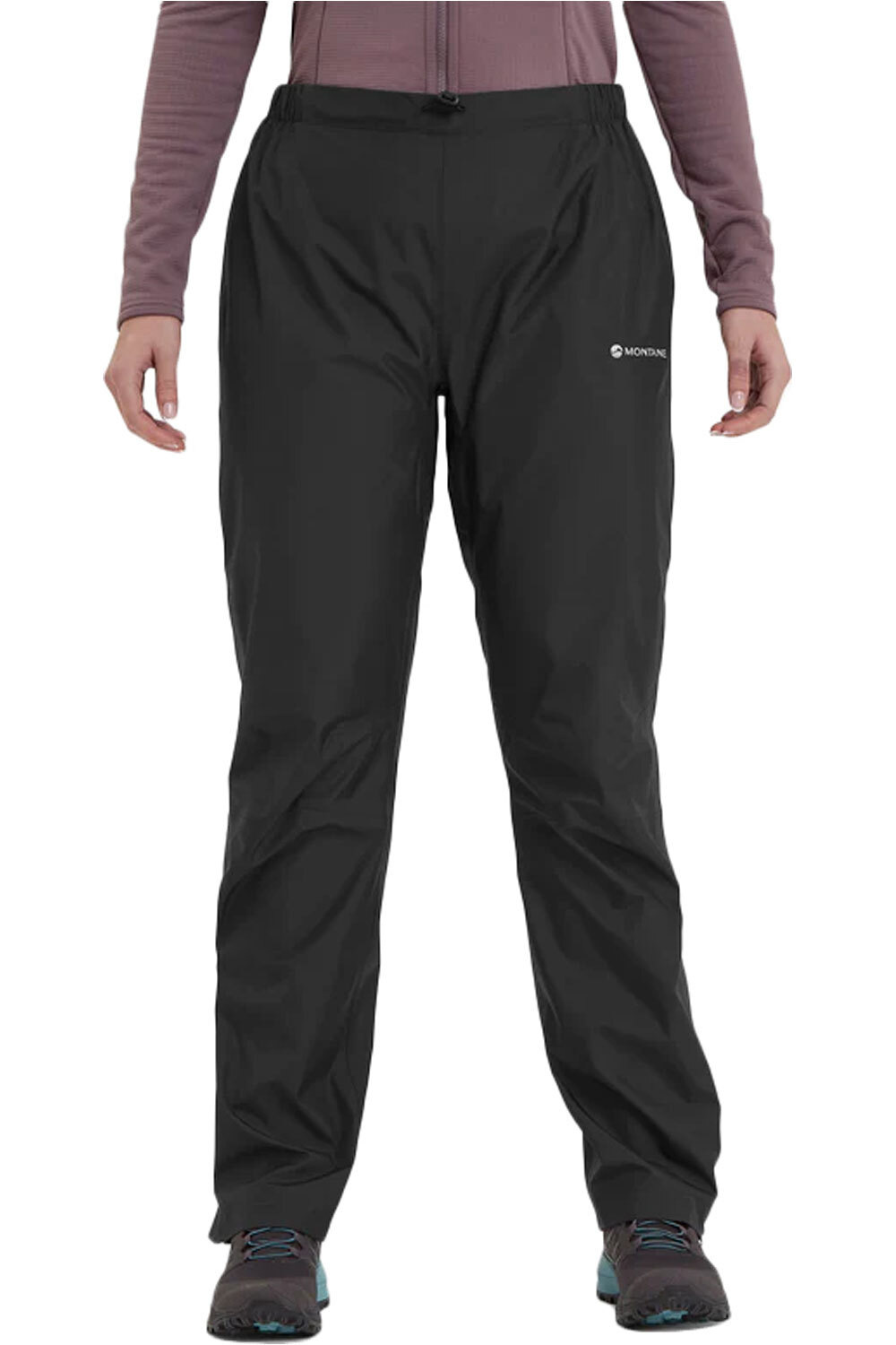 Montane pantalón impermeable mujer F SOLUTION PANTS vista frontal