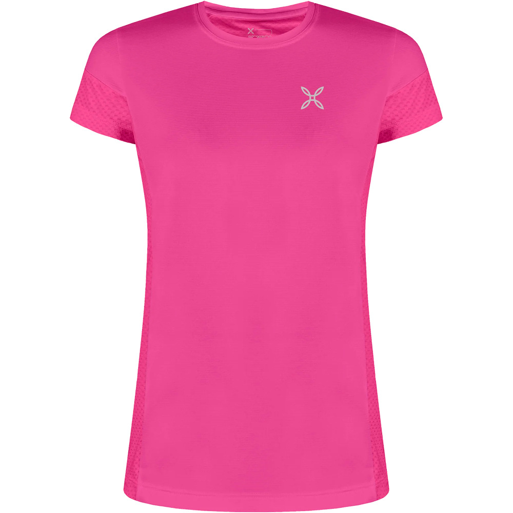Montura camiseta montaña manga corta mujer DELTA MIX T-SHIRT WOMAN vista frontal