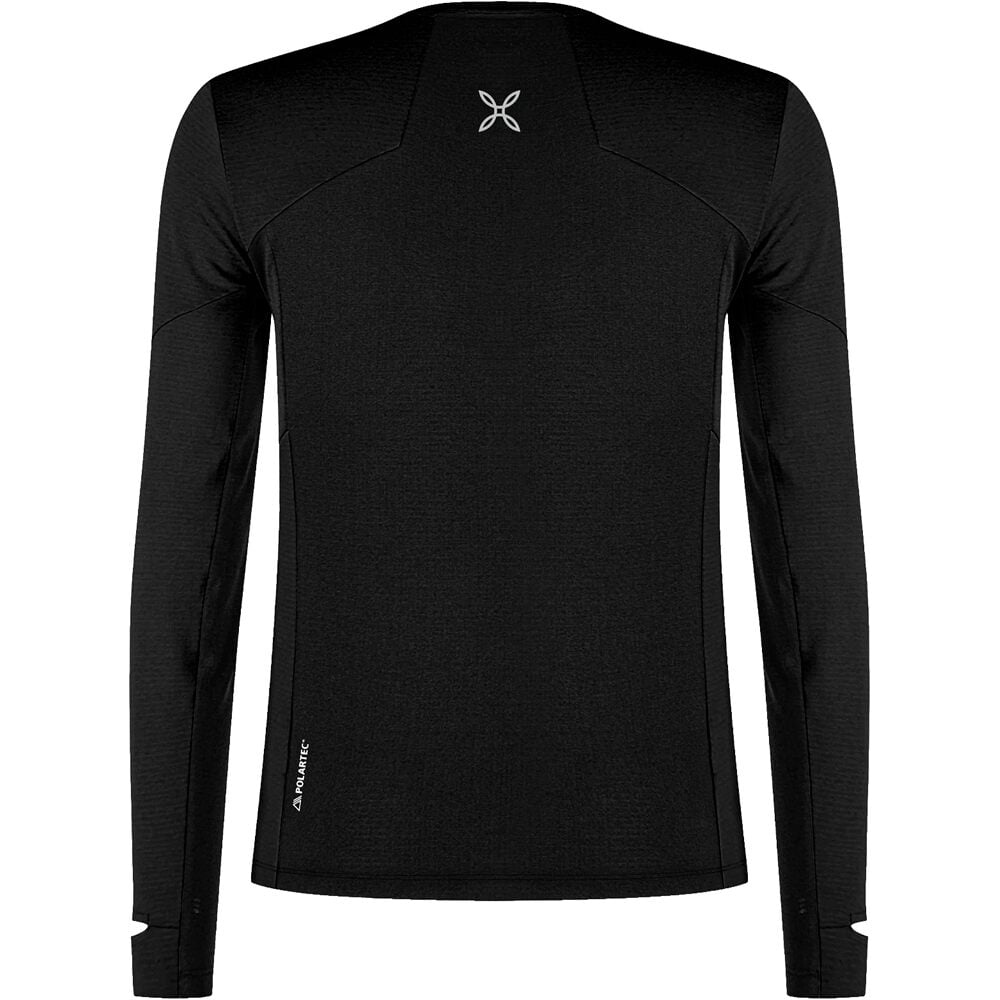 Montura camiseta montaña manga larga hombre STRIDE POLARTEC L/S MAGLIA vista trasera