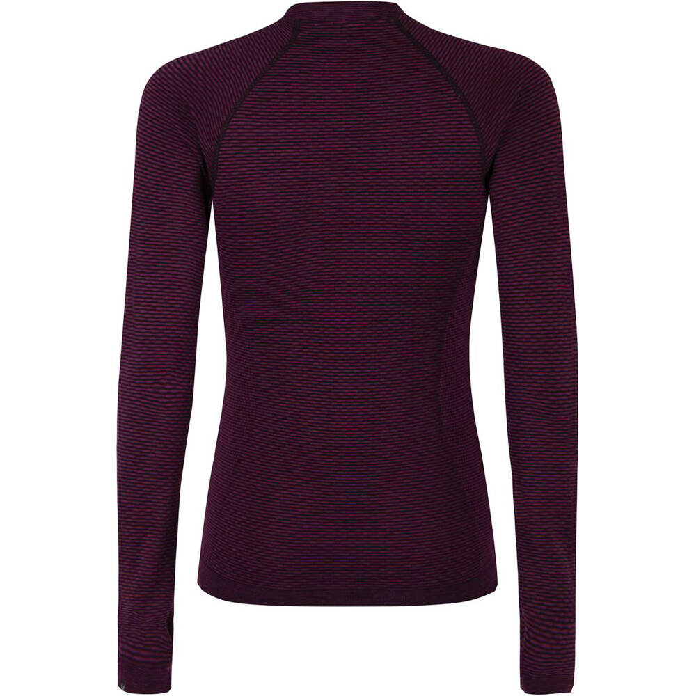 Montura camiseta térmica manga larga mujer SEAMLESS MERINO 2 MAGLIA WOMAN vista trasera