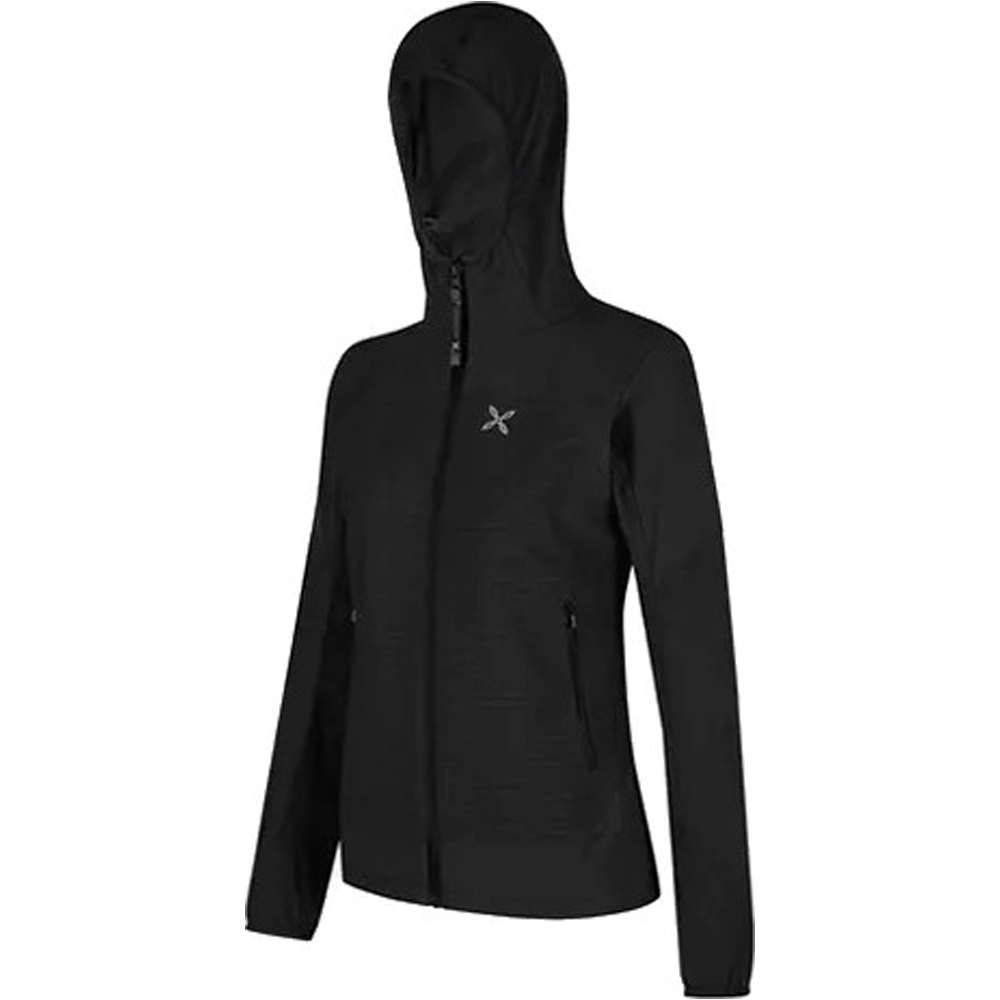 Montura chaqueta impermeable mujer SEED HOODED JACKET WOMAN vista detalle