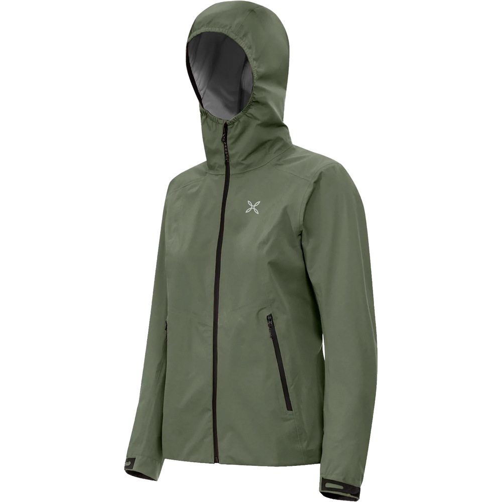 Montura chaqueta impermeable mujer SHELTER JACKET WOMAN vista detalle