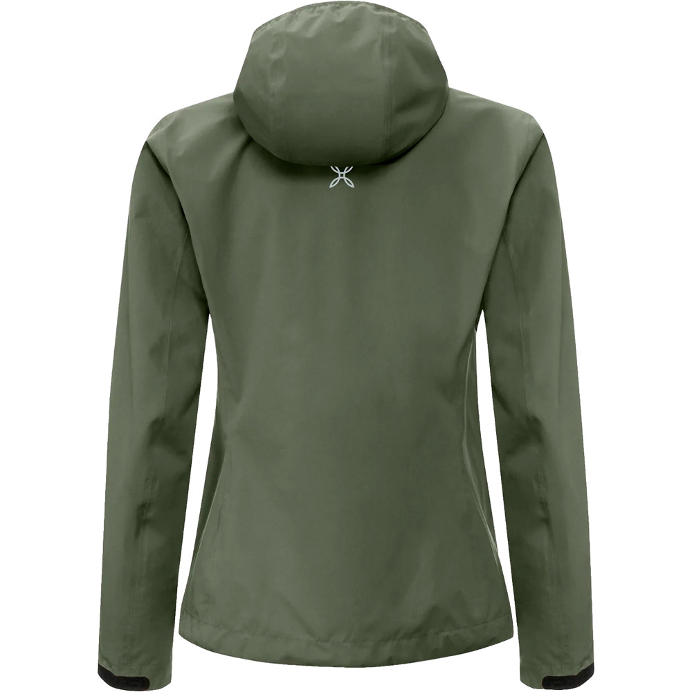 Montura chaqueta impermeable mujer SHELTER JACKET WOMAN vista trasera