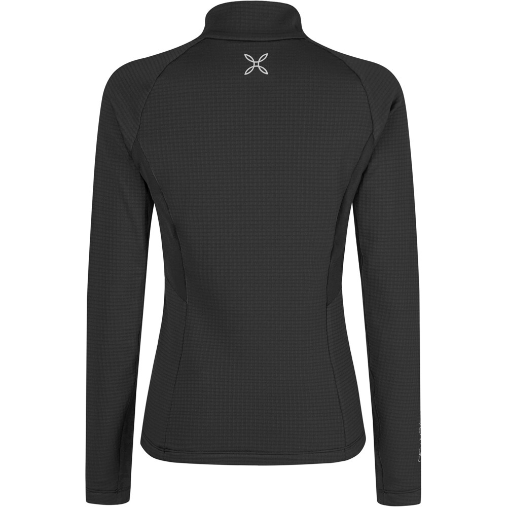Montura forro polar mujer STRETCH COLOR 3 ZIP MAGLIA W. vista trasera