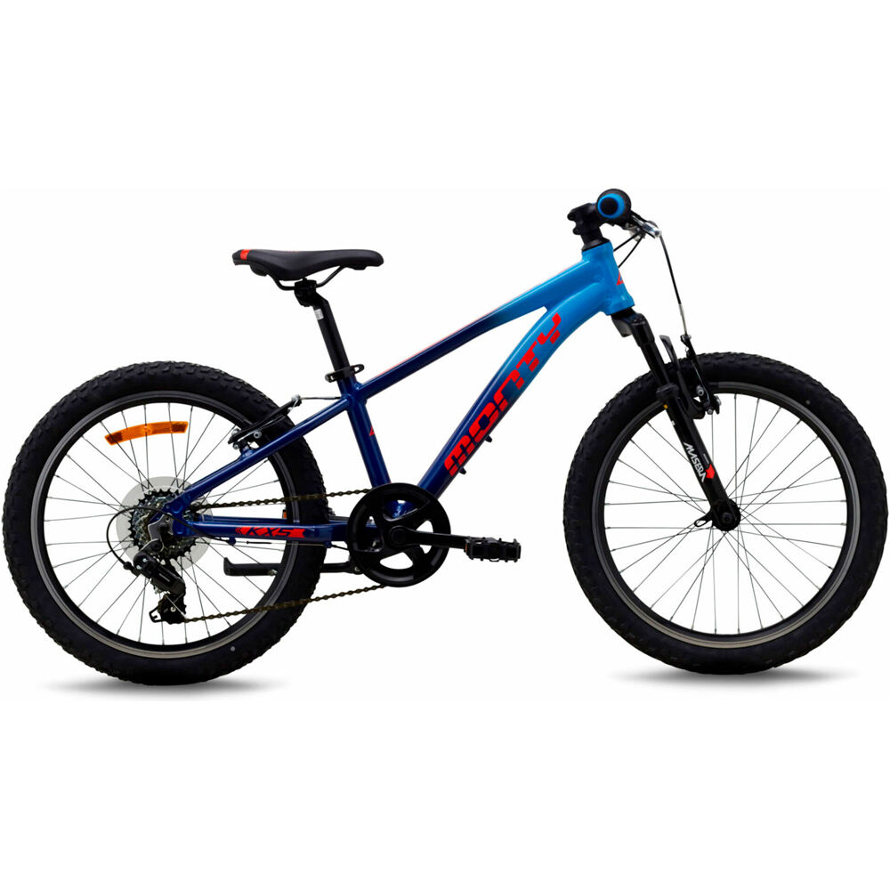 Monty bicicleta niño KIDS KX5 20 6V SUS V-BRAKES vista frontal