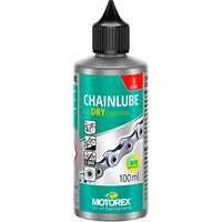 Motorex aceites y lubricante bicicleta Lubricante para cadena Seco Bote 100ml vista frontal
