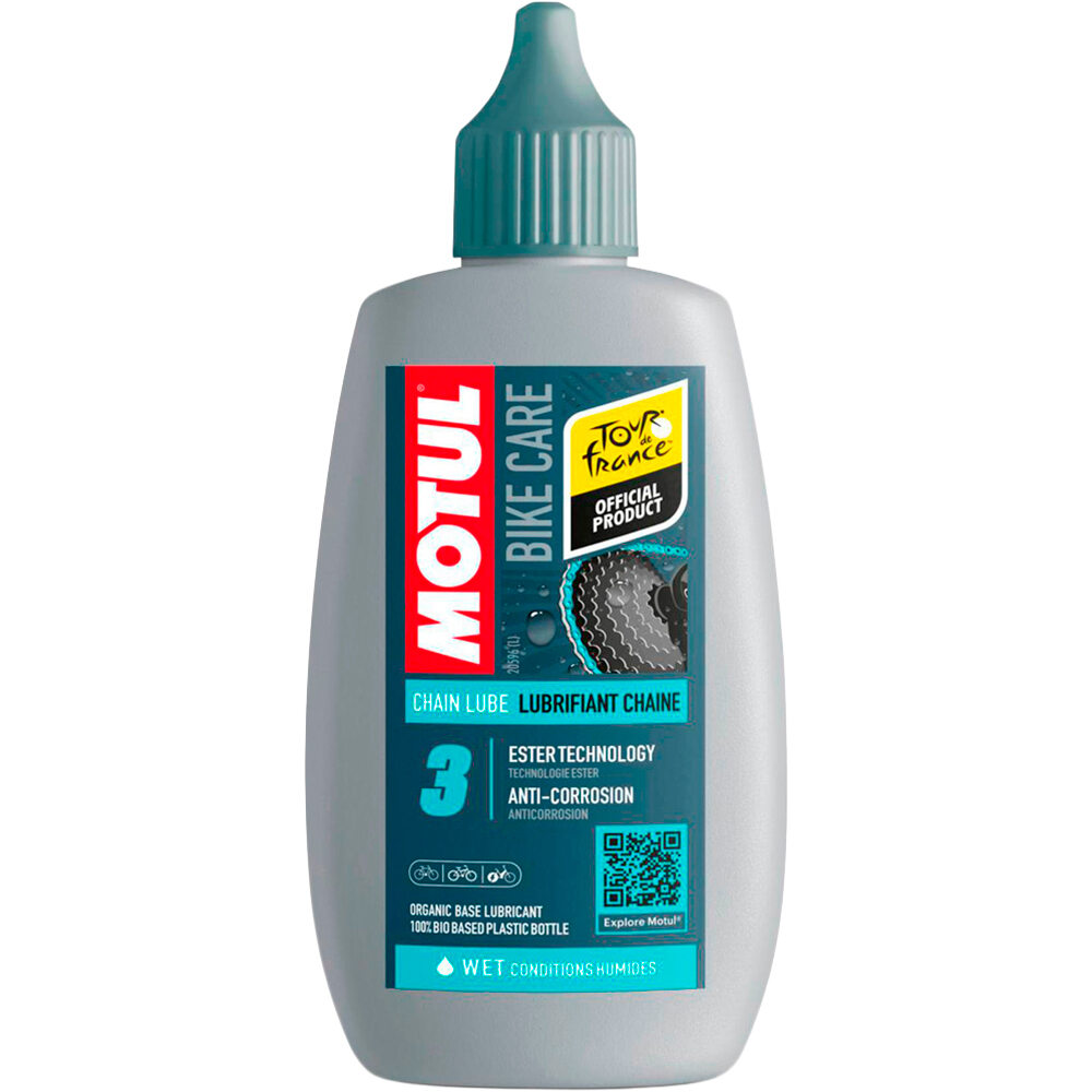 Motul aceites y lubricante bicicleta MOTUL CHAIN LUBEWET 100ML vista frontal