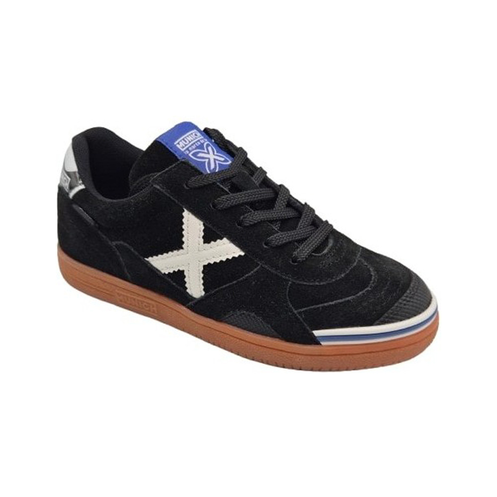 Munich botas fútbol sala niño GRESCA INF NE lateral interior