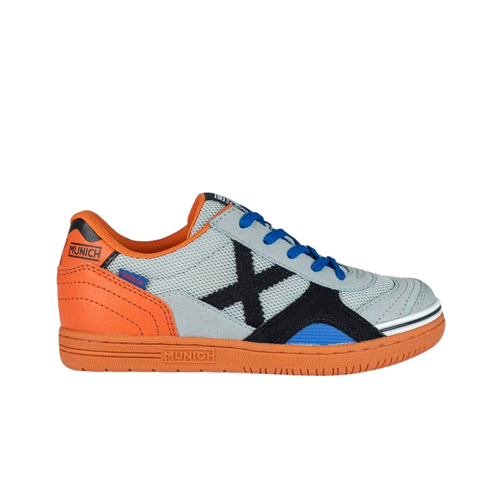 Munich botas fútbol sala niño GRESCA KID lateral exterior