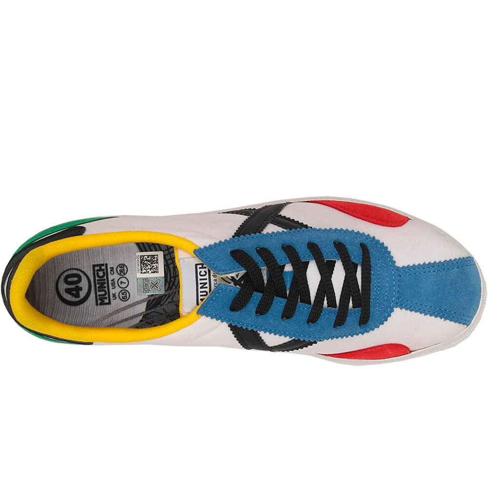 Munich zapatilla indoor hombre ARQUERO (SIN PIEZA PORTERO) vista trasera