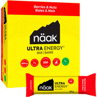 Näak barritas energéticas Berries & Nuts - Ultra Energy Bars (12 01