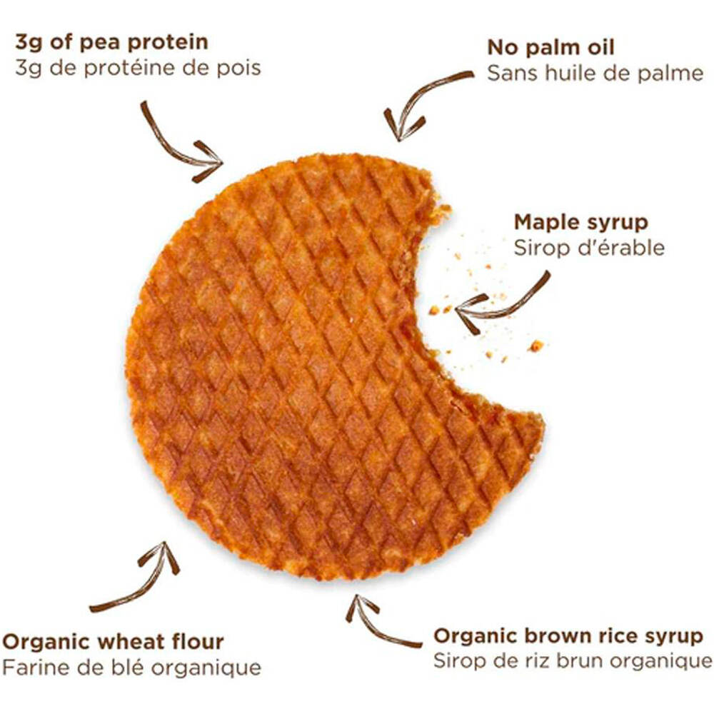 Näak Cookies Maple Syrup - Ultra Energy Waffles (12 02