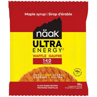 Näak Cookies Maple Syrup - Ultra Energy Waffles (12 vista frontal