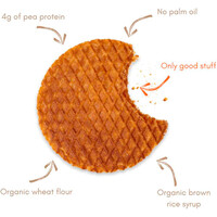 Näak Cookies Salted Caramel - Ultra Energy Waffles ( 02