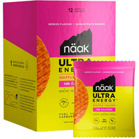 Näak Cookies Ultra Energy Waffle  Berries (12 x 30g) vista frontal