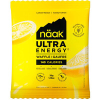Näak Cookies Ultra Energy Waffle  Lemon (12 x 32g) vista frontal