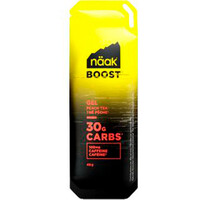 Näak energía instantánea Boost Energy Gel  Peach Tea (12x48g) vista frontal
