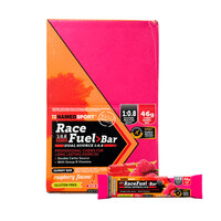 Named barritas energéticas CAJA Barra Named Race Fuel Raspberry 20x60g vista frontal