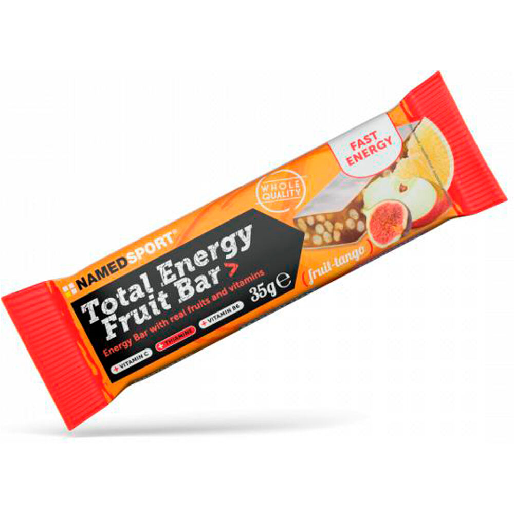 Named barritas energéticas CAJA Barra Named Tot Energy Fruit Bar Fruit Tango25x35g vista frontal