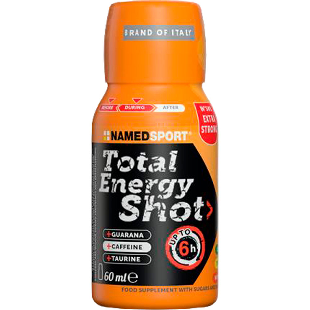 Named energía instantánea CAJA Gel Named Total Energy Shot Orange 25x60ml vista frontal