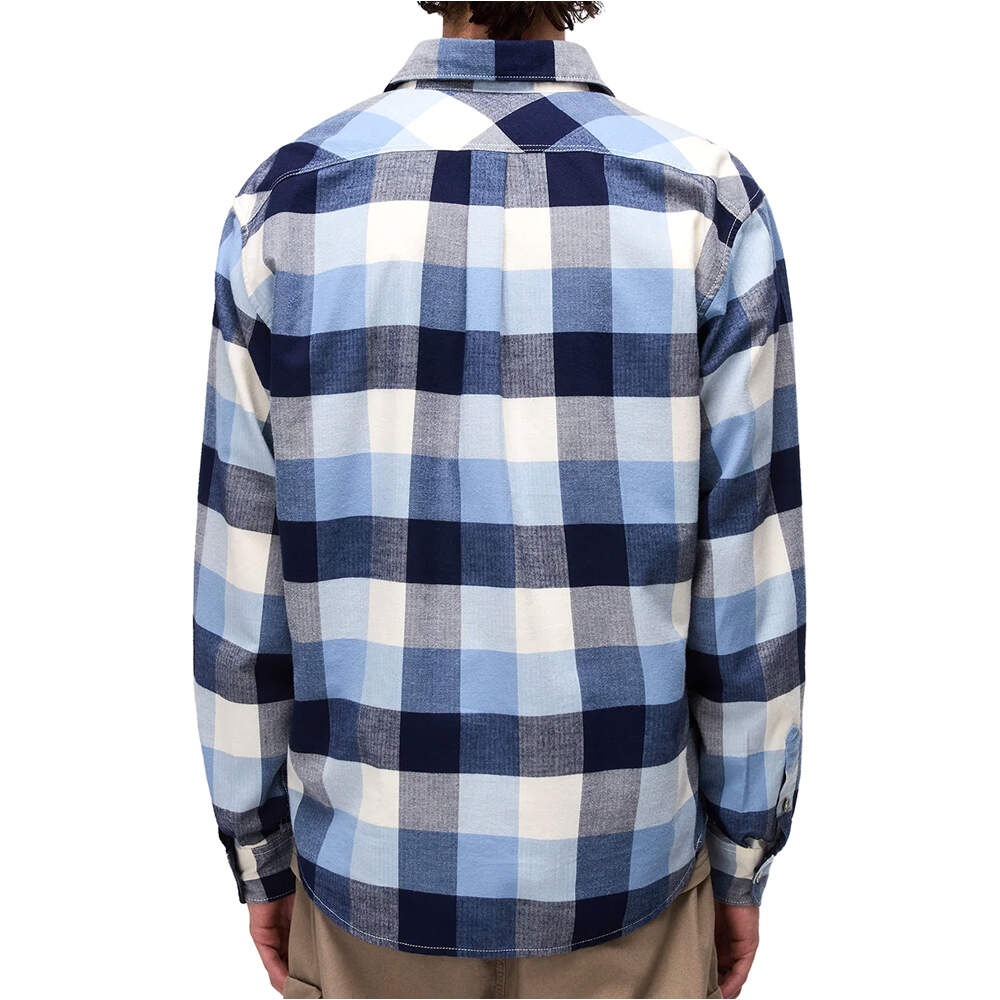 Napapijri camisa manga larga hombre G-TREKKING 3 vista trasera