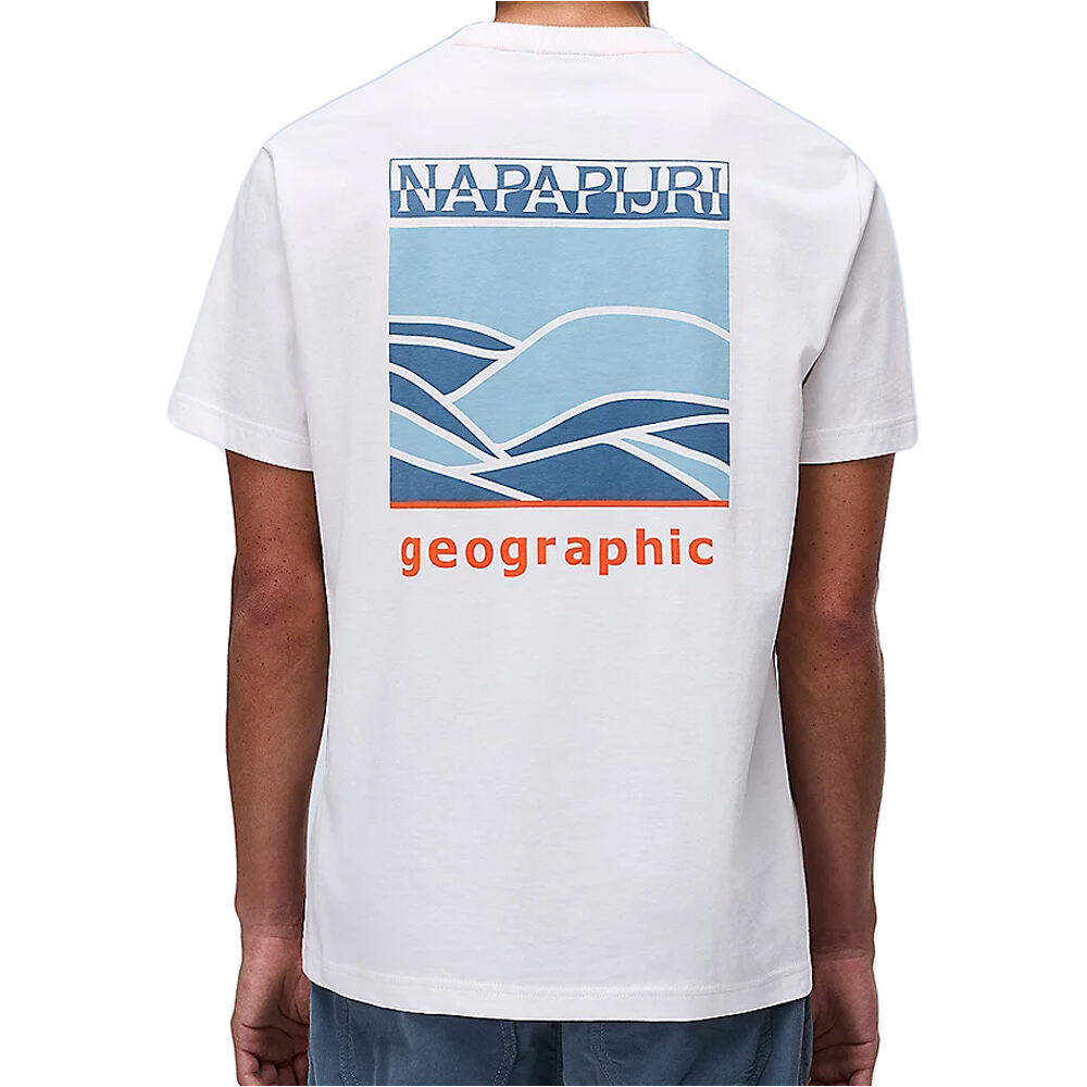 Napapijri camiseta manga corta hombre S-SOVANA vista trasera