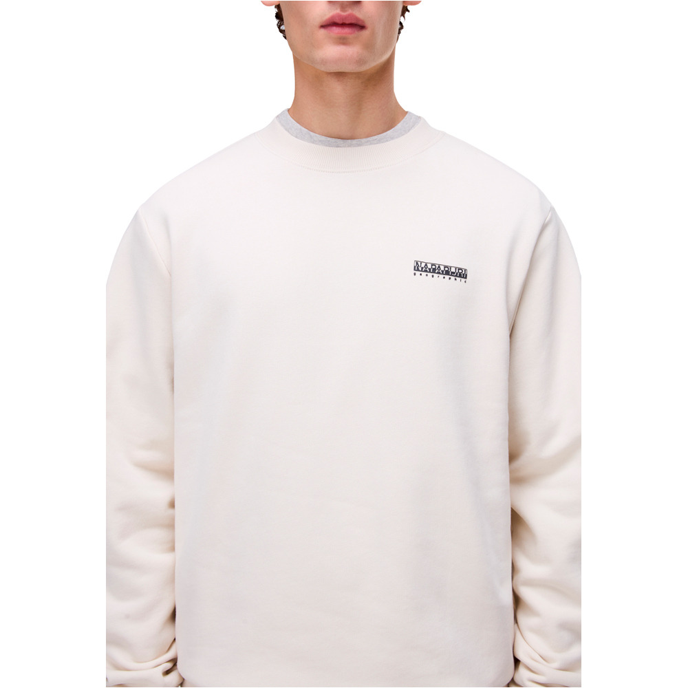 Napapijri sudadera hombre B-SMALL BOX C vista detalle