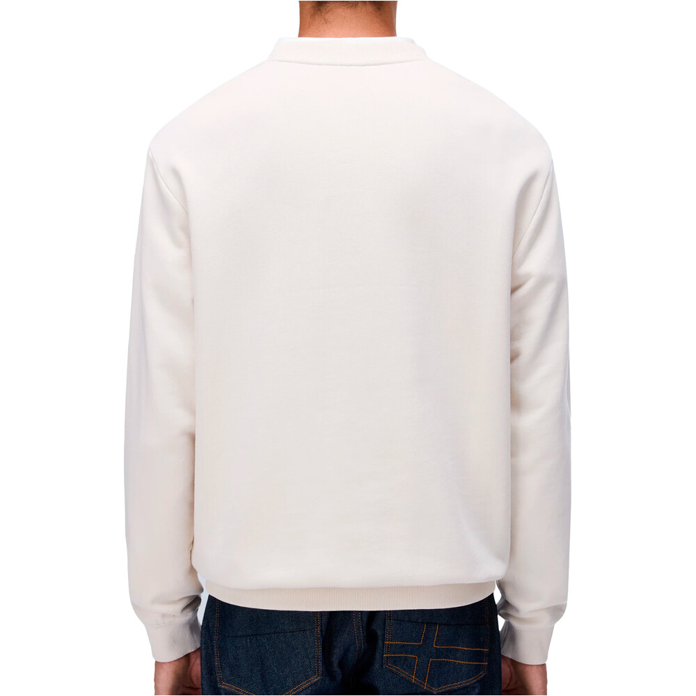 Napapijri sudadera hombre B-SMALL BOX C vista trasera