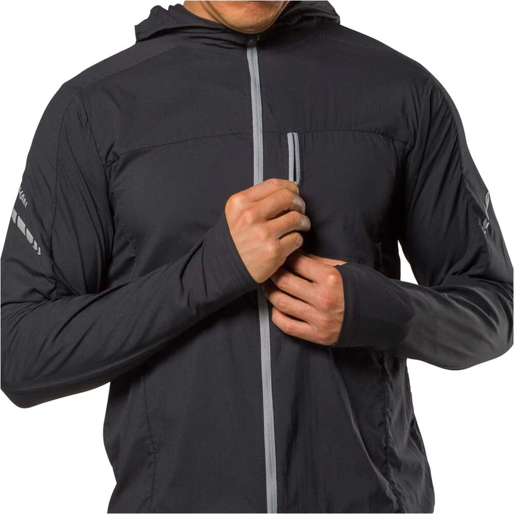 Nathan CHAQUETA RUNNING HOMBRE Stealth Jacket 2.0 vista detalle