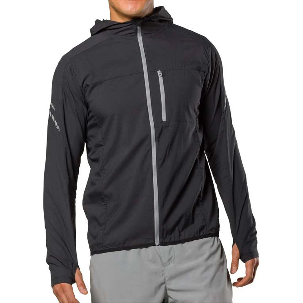 Nathan CHAQUETA RUNNING HOMBRE Stealth Jacket 2.0 vista frontal