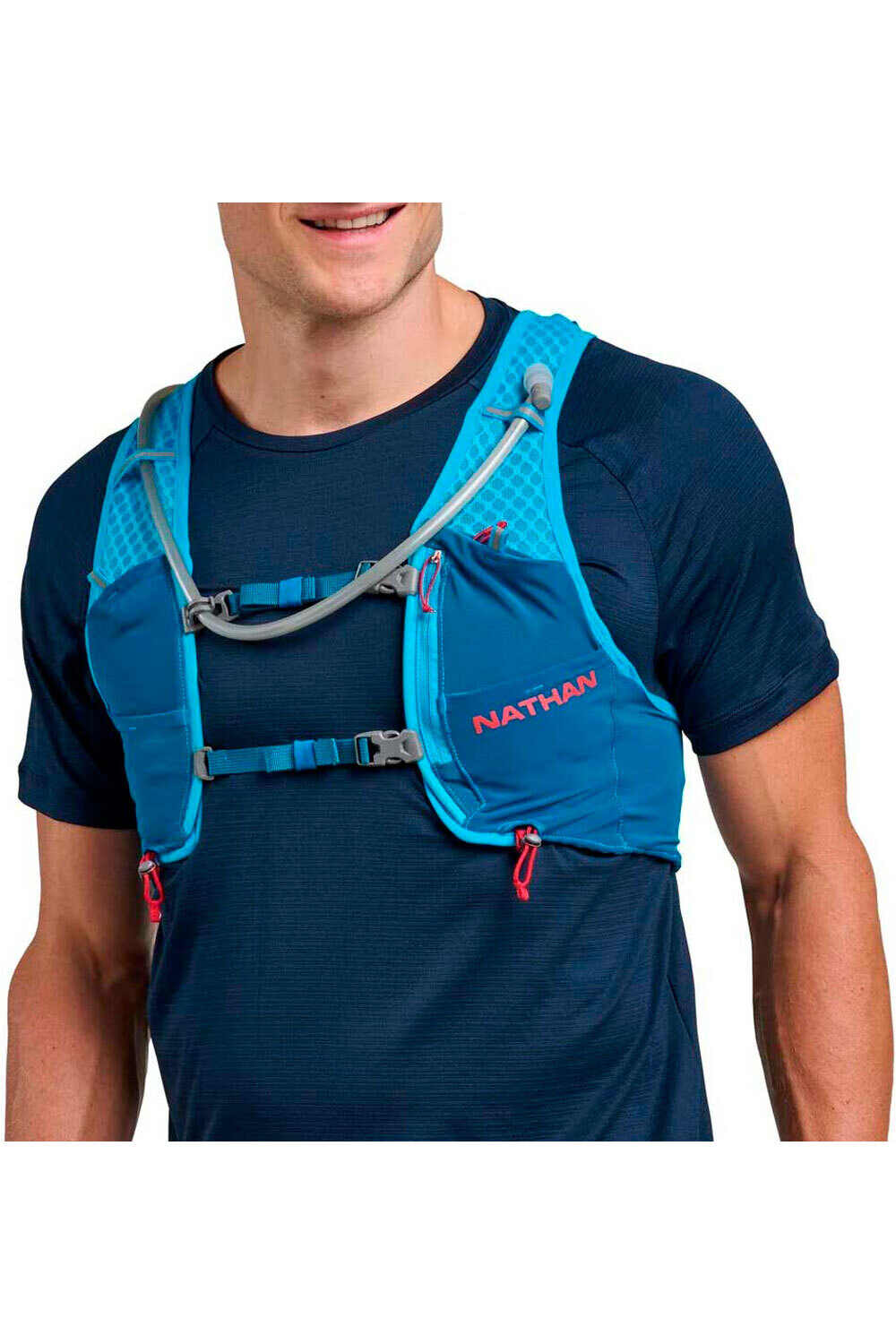 Nathan varios running Vapor Air 4.0 8L vista frontal