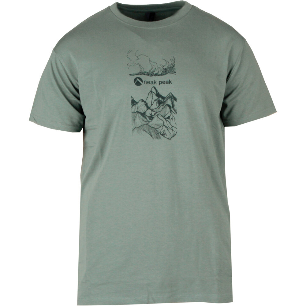 Neak Peak camiseta montaña manga corta hombre TORENT SF vista frontal