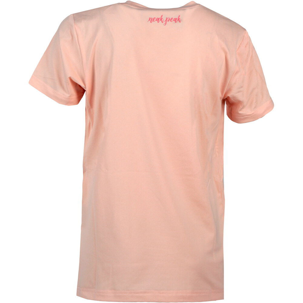 Neak Peak camiseta montaña manga corta niño ALMOSE GSF vista trasera