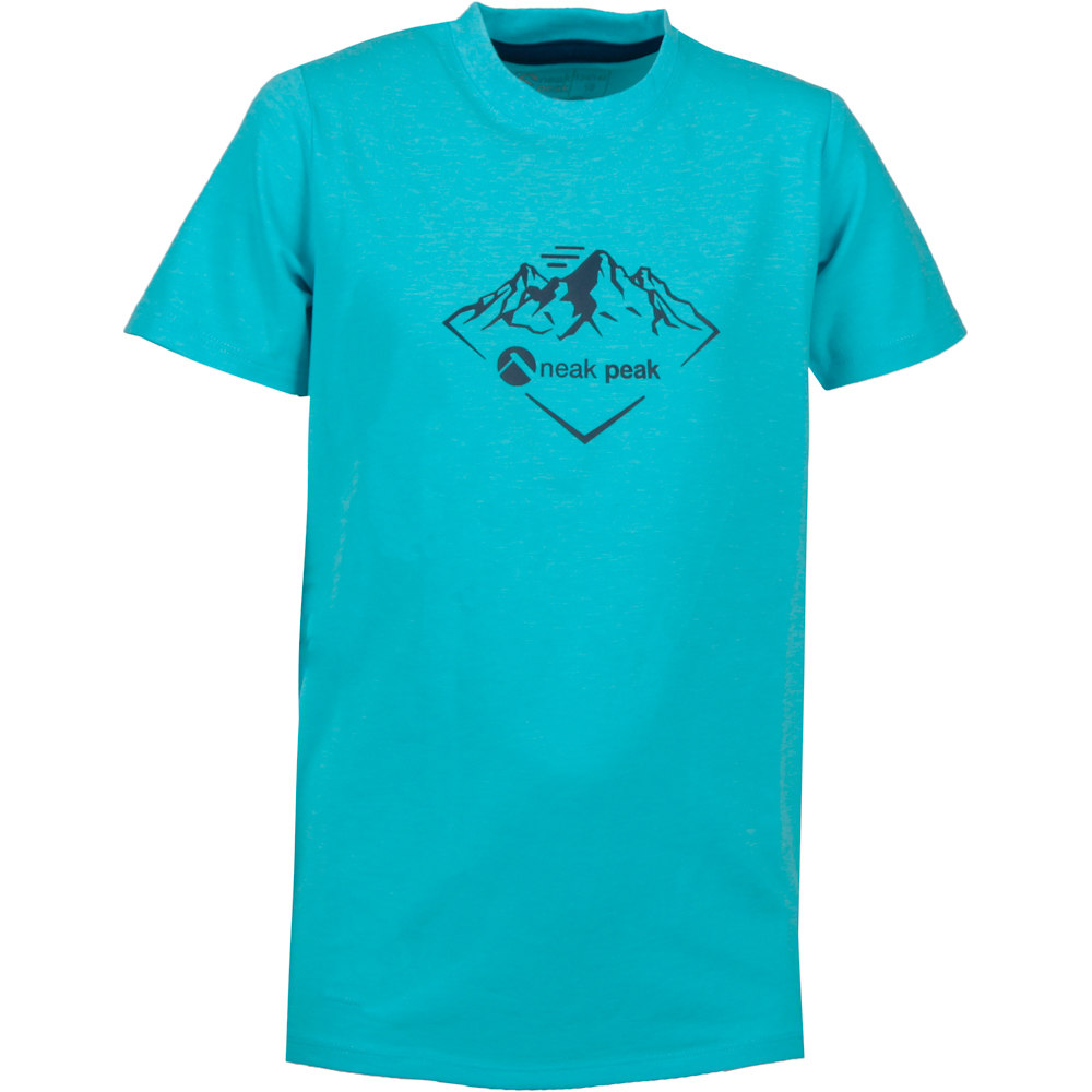 Neak Peak camiseta montaña manga corta niño ARLETOS BSF vista frontal