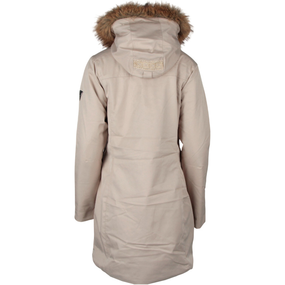 Neak Peak chaqueta impermeable insulada mujer REA SF vista trasera