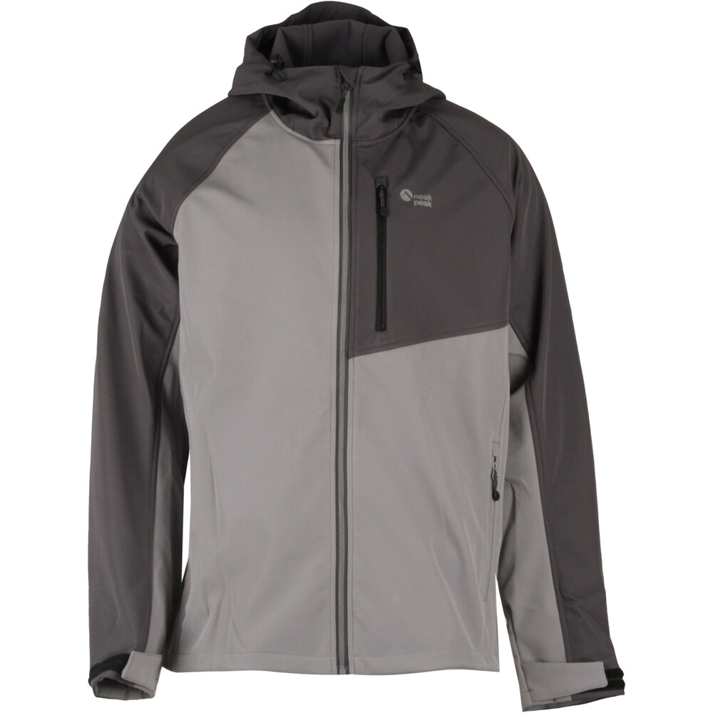 Neak Peak chaqueta softshell hombre BRADY SF vista frontal