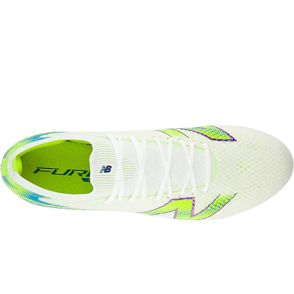 New Balance botas de futbol cesped natural Furon Pro SG V9 vista superior