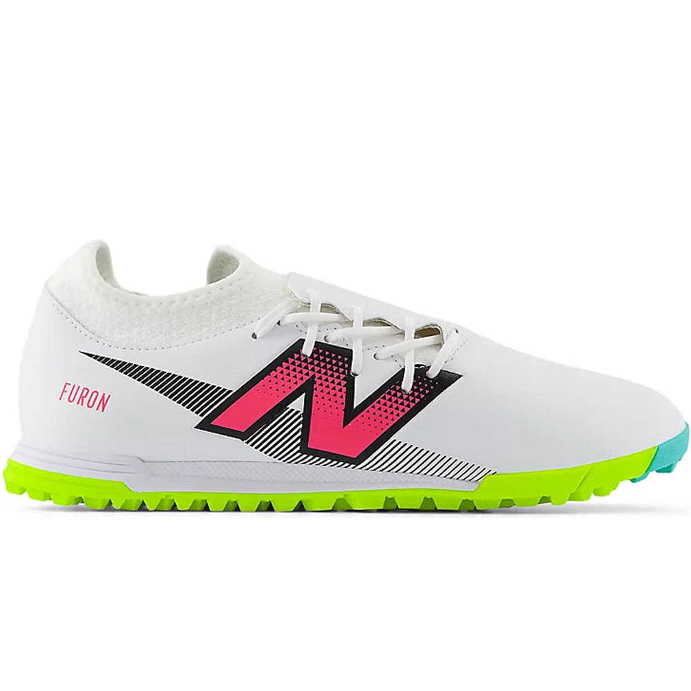 New Balance botas de futbol multitaco y terreno duro FURON DISPATCH TF V7+ lateral exterior