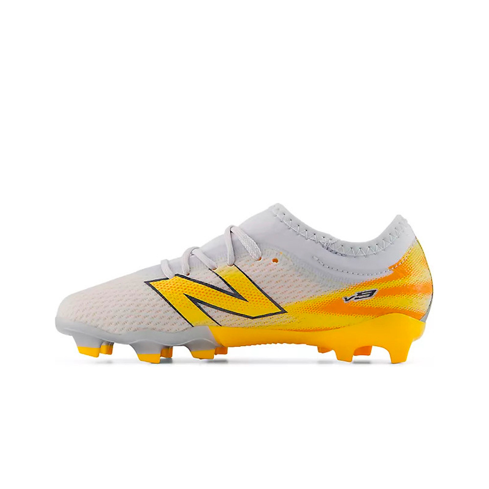 New Balance botas de futbol niño cesped artificial Furon Team Jnr FG V9 puntera