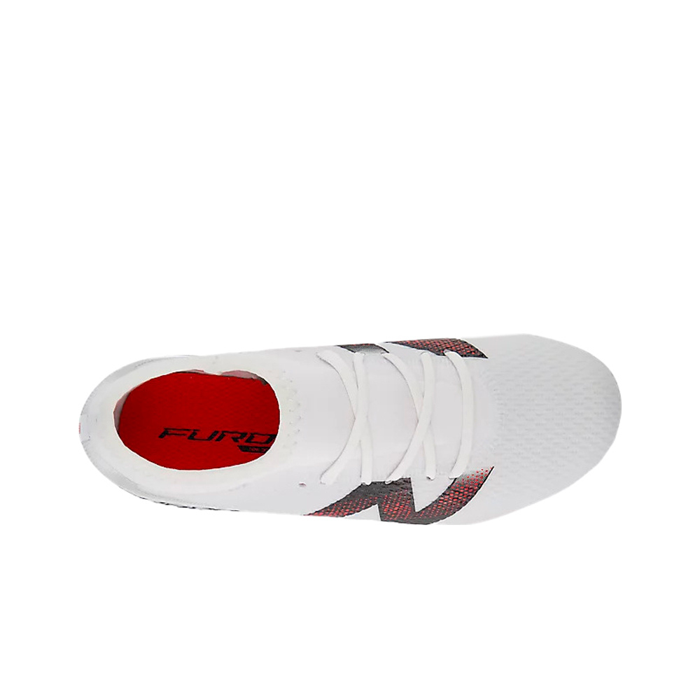 New Balance botas de futbol niño cesped artificial Furon Team Jnr FG V9 vista superior