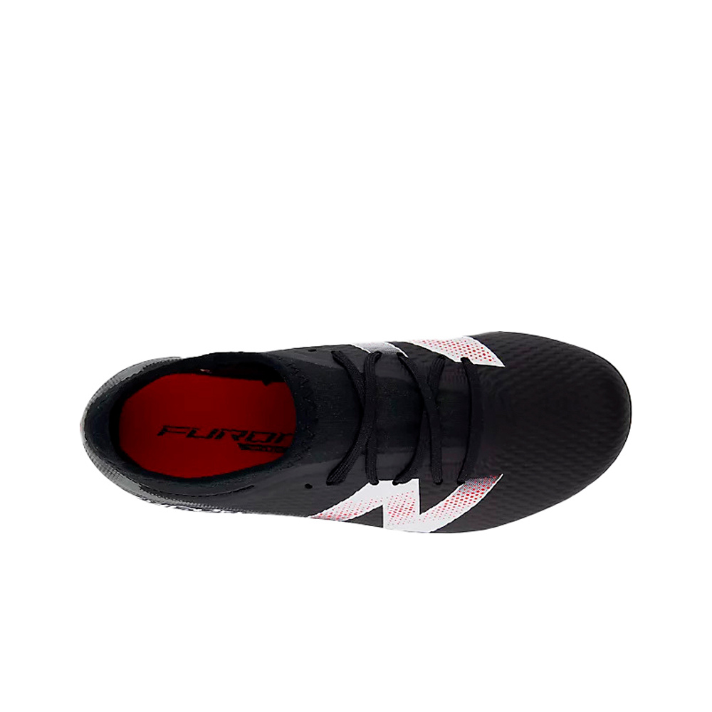 New Balance botas de futbol niño cesped artificial Furon Team Jnr FG V9 vista trasera