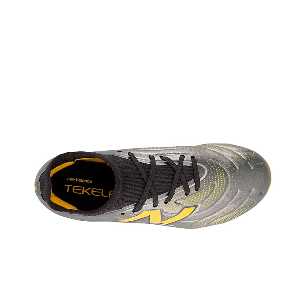 New Balance botas de futbol niño cesped artificial Tekela Team Low Laced Jnr FG V5 vista superior