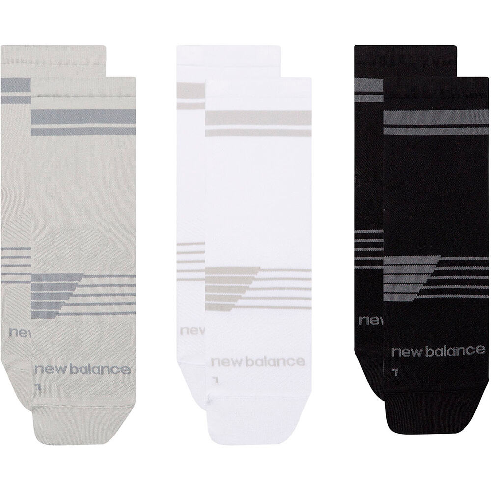 New Balance calcetines running Pro Running Quarter Socks 3 Pack 01