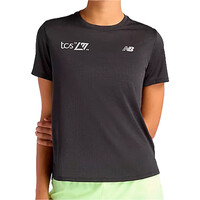 New Balance camiseta entrenamiento manga corta mujer London Edition Athletics T-Shirt vista frontal