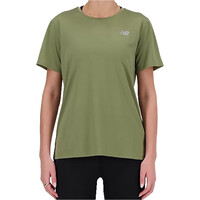 New Balance camiseta entrenamiento manga corta mujer New Balance Short Sleeve vista frontal