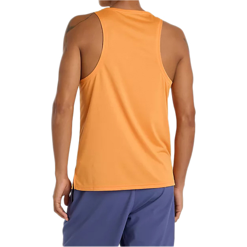 New Balance camiseta entrenamiento tirantes hombre Sport Essentials Singlet vista trasera