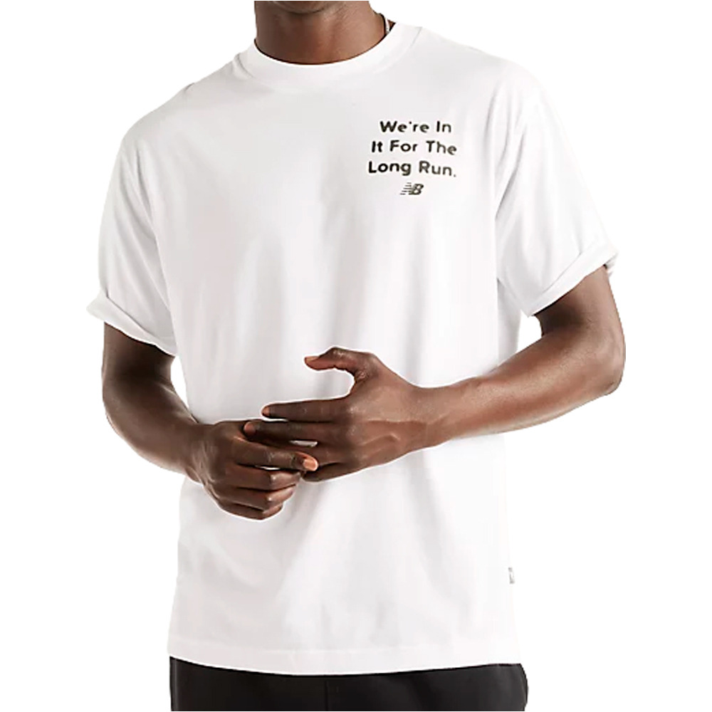 New Balance camiseta manga corta hombre Foggy Daze 1906 T-Shirt vista frontal