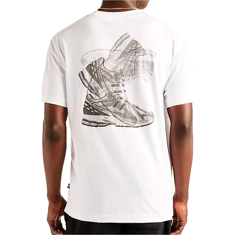 New Balance camiseta manga corta hombre Foggy Daze 1906 T-Shirt vista trasera