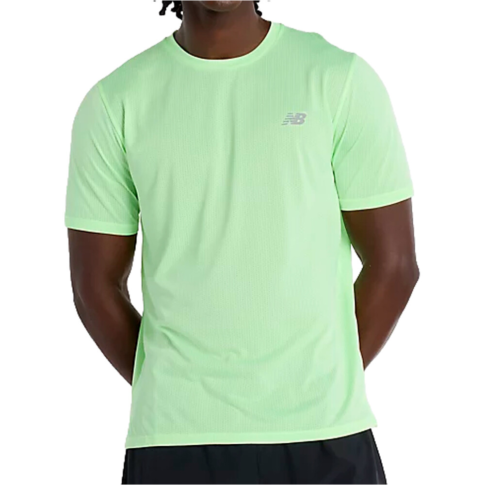 New Balance camiseta técnica manga corta hombre Athletics T-Shirt vista frontal